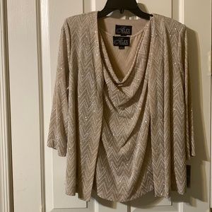 Alex Evenings 2 piece jacket & shell set